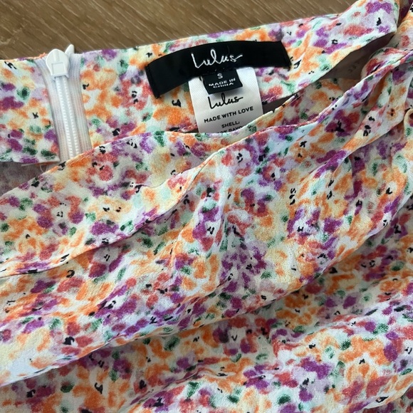 Lulus floral maxi skirt with slit - Picture 2 of 3